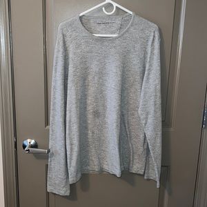 John Varvatos gray long sleeve
